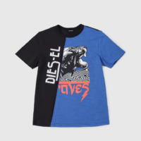 Diesel t-shirt puma colore bluet 