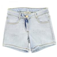 Twinset shorts jeans brillanti colore - per ragazza