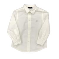 Diesel camicia logo colore bianco per ragazzo