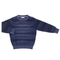 Sun68 maglia vintage rigata colore blu per ragazzo