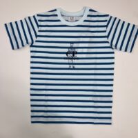 Cp company t-shirt rigata colore royal per ragazzo