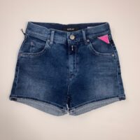 Replay short jeans vita alta colore - per ragazza