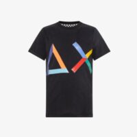 Sun68 t-shirt dx colore nero per ragazzo
